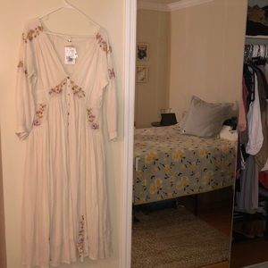 Free People Midi Dress (NWT)